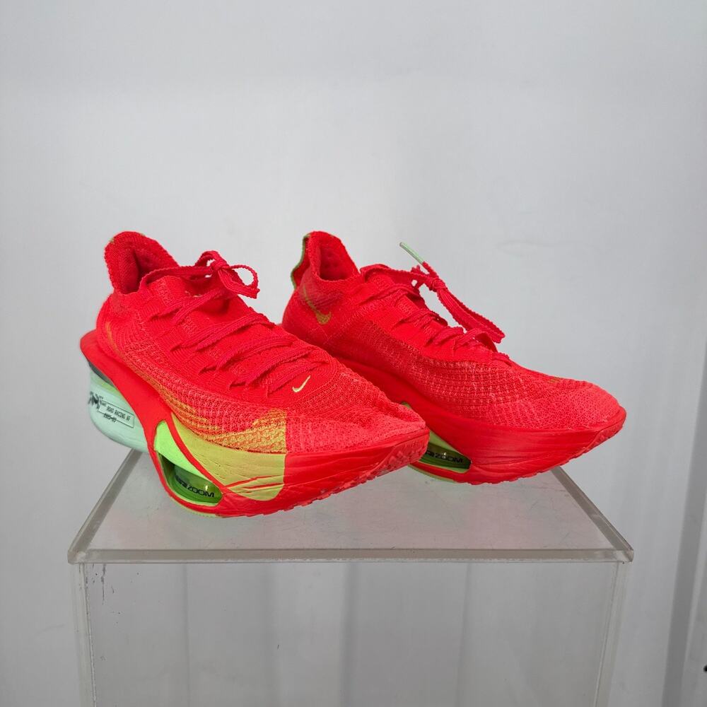 Nike Alphafly 3 Road Racing Shoes Womens 7 Bright Crimson Lime Blast FD8315-600